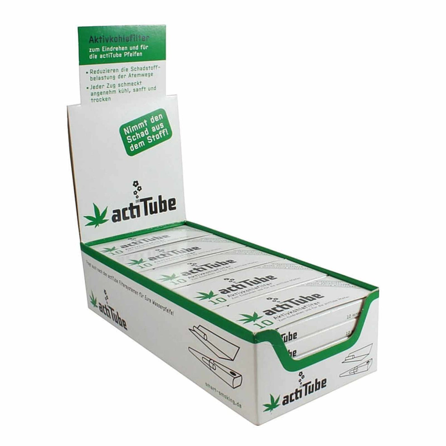 REGULAR CARBON FILTERS - 25PCS/BOX