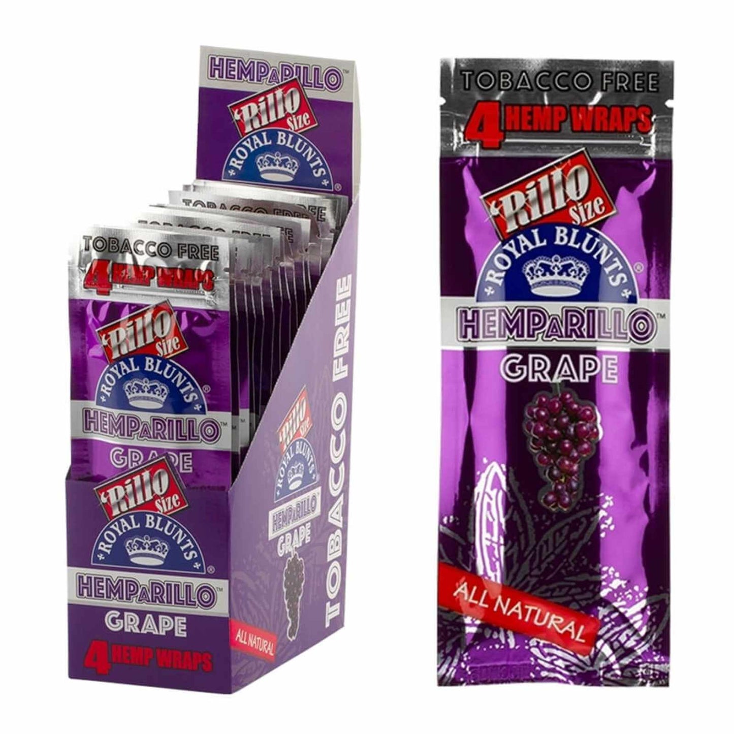 BLUNTY GRAPE - 15KS/BOX
