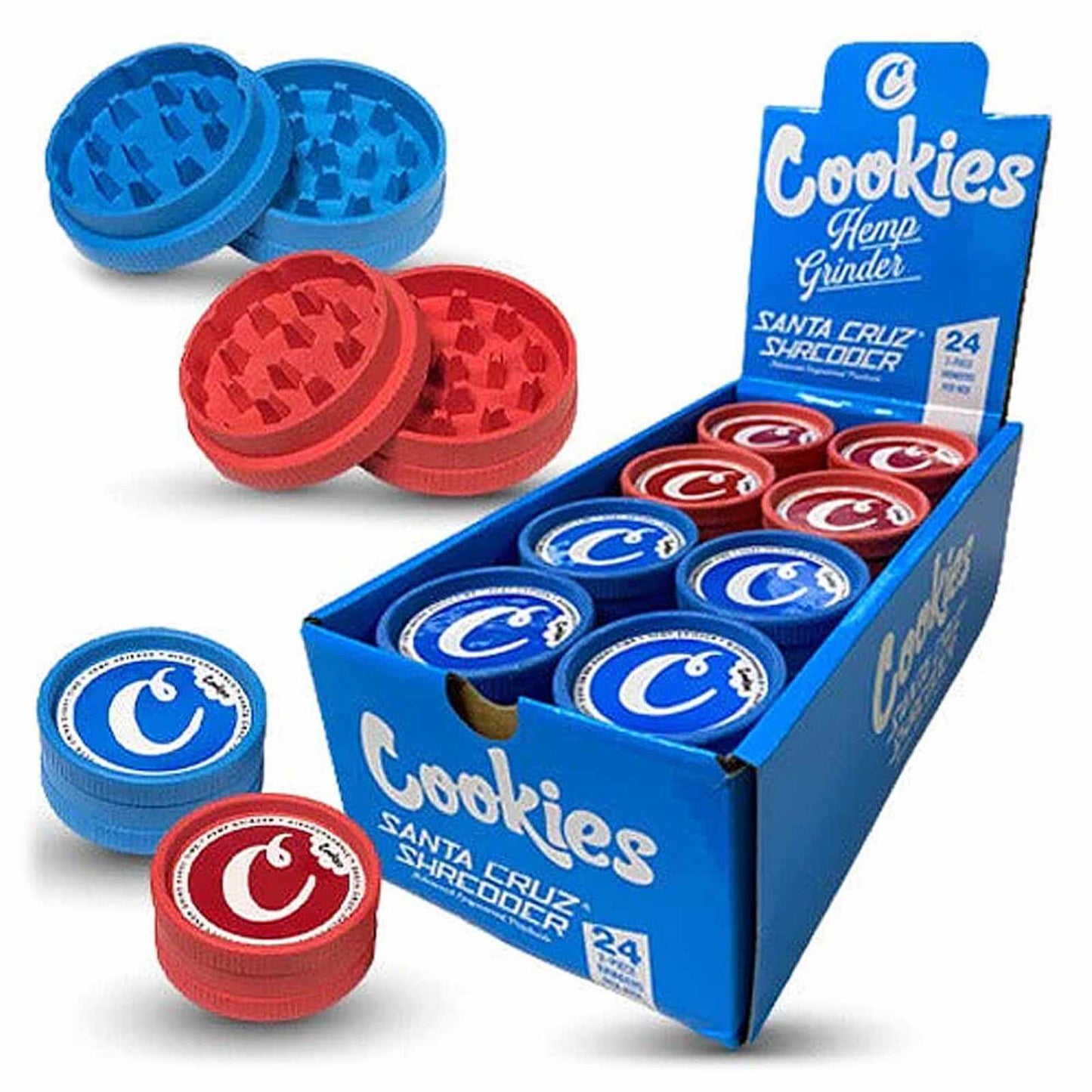 DRTIČKA PLASTOVÁ COOKIES EDITION Ø 55 MM (2DÍLNÁ) - 24KS/BOX