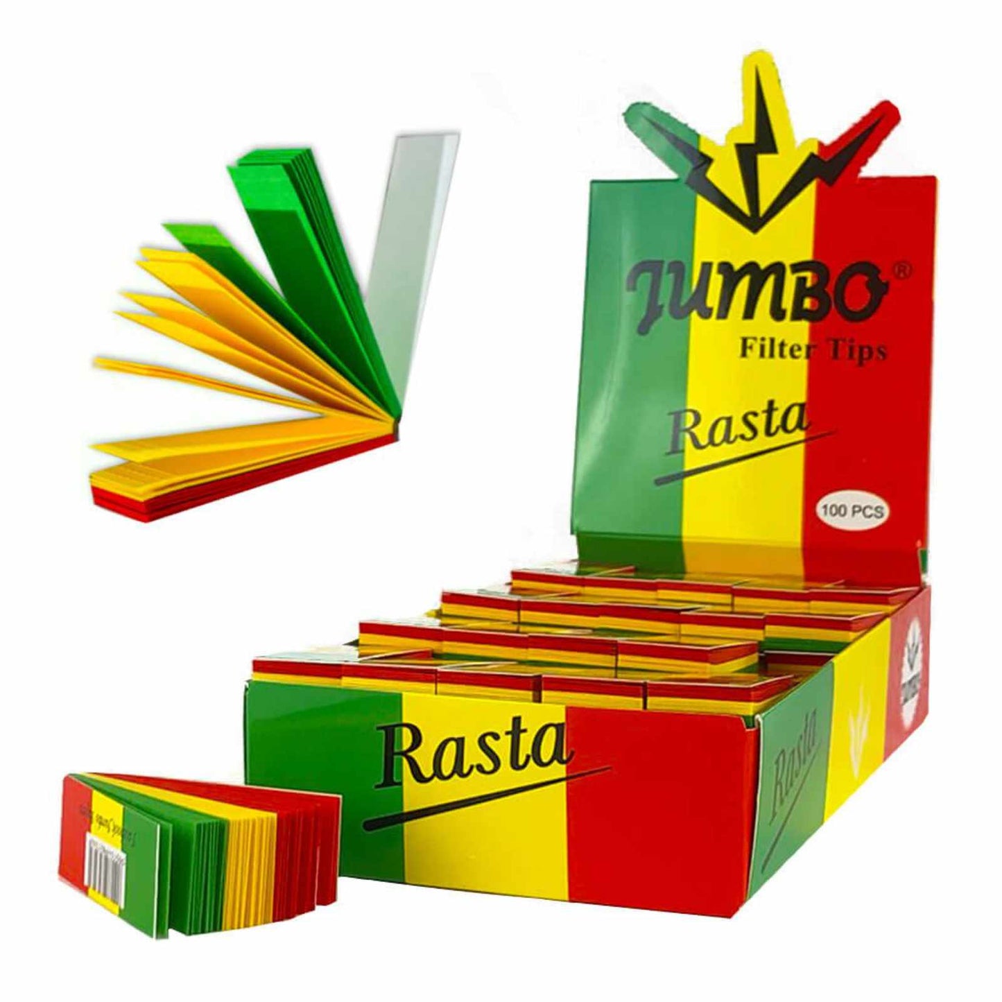 FILTRY RASTA SLIM - 100KS/BOX