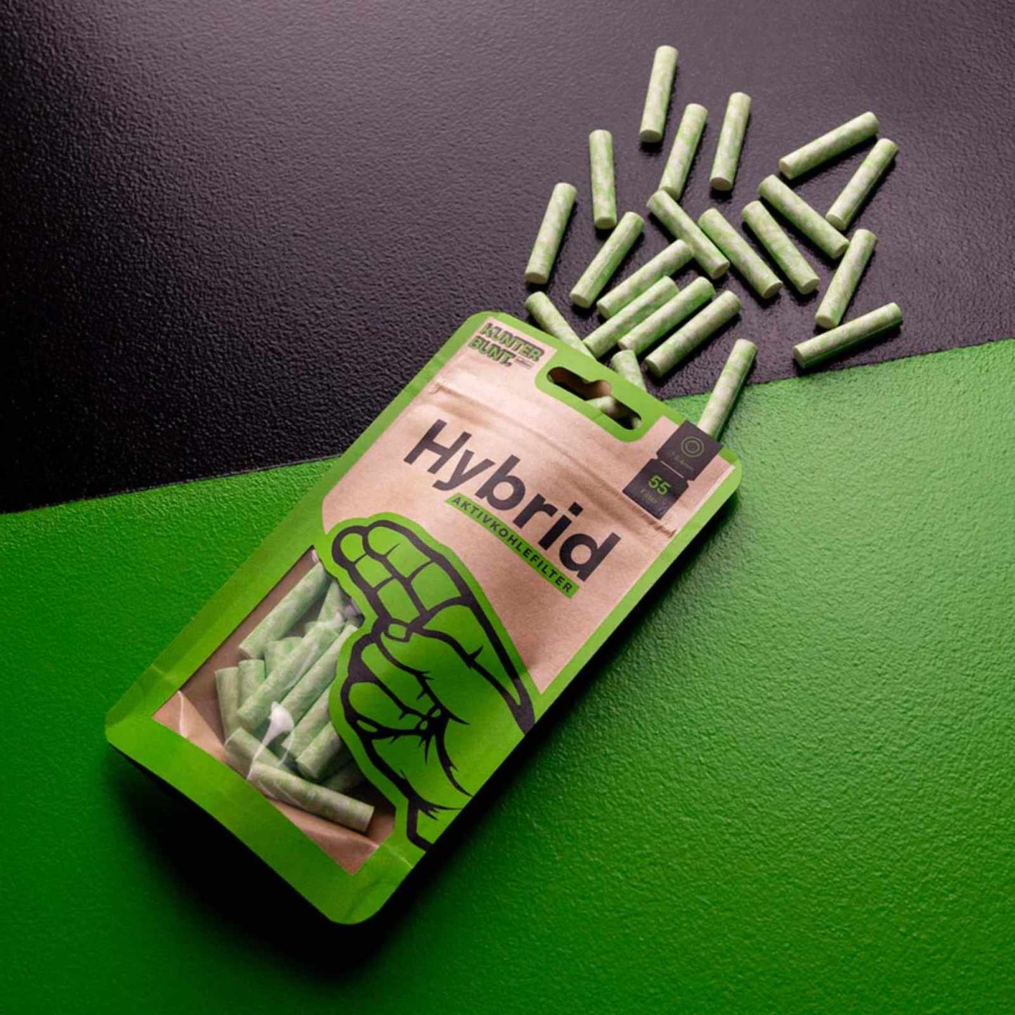 FILTRY UHLÍKOVÉ LIME - BALENÍ 55 KS - 1 KS