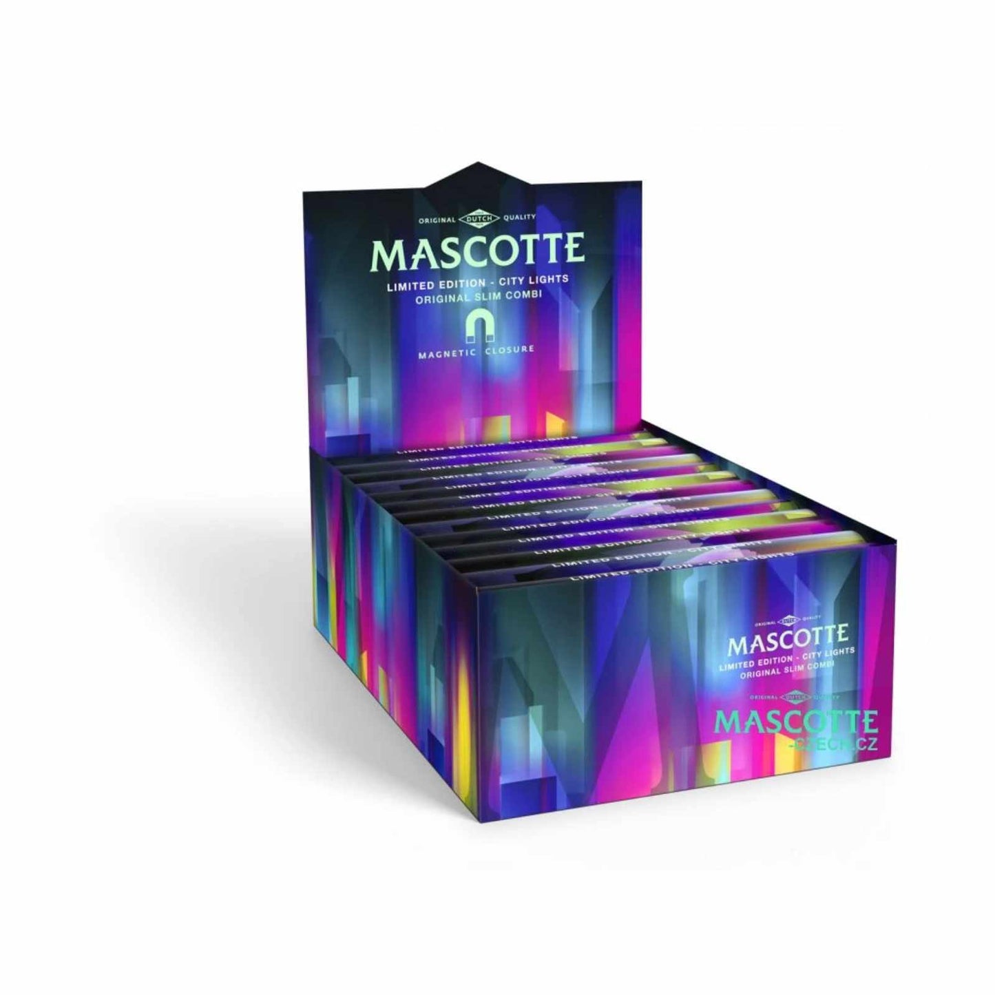 PAPÍRKY + FILTRY CITY LIGHTS KING SIZE SLIM - 26KS/BOX