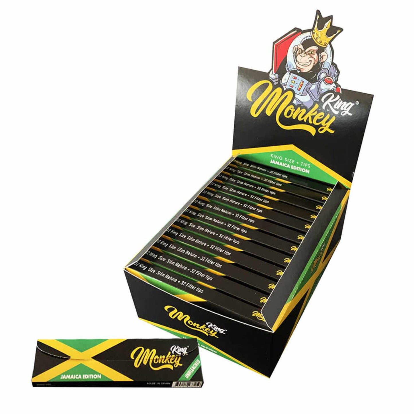 PAPÍRKY + FILTRY JAMAICA EDITION KING SIZE SLIM - 24KS/BOX