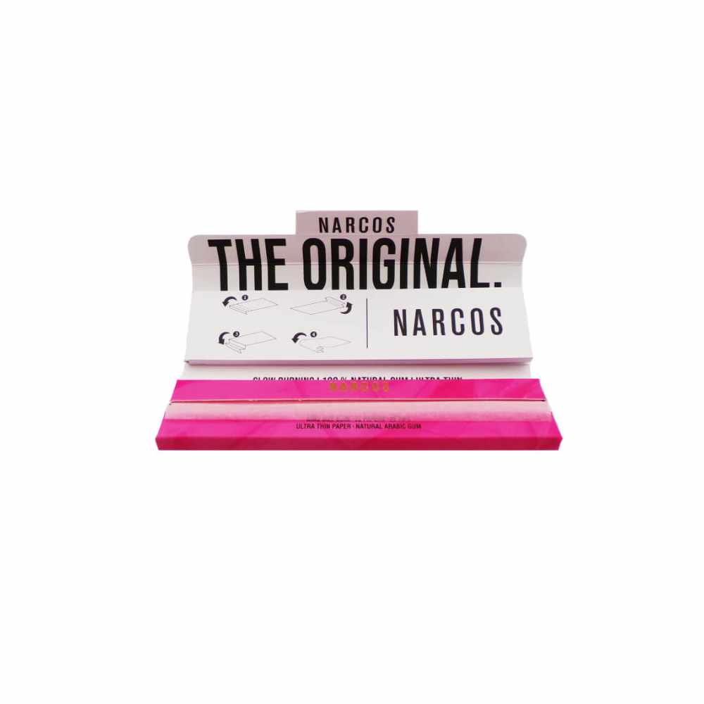 PAPÍRKY + FILTRY NARCOS PINK EDITION KING SIZE SLIM - 24KS/BOX