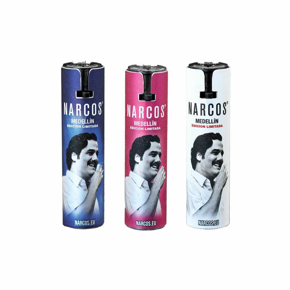 METAL NARCOS #4 LIGHTERS - 24PCS/BOX