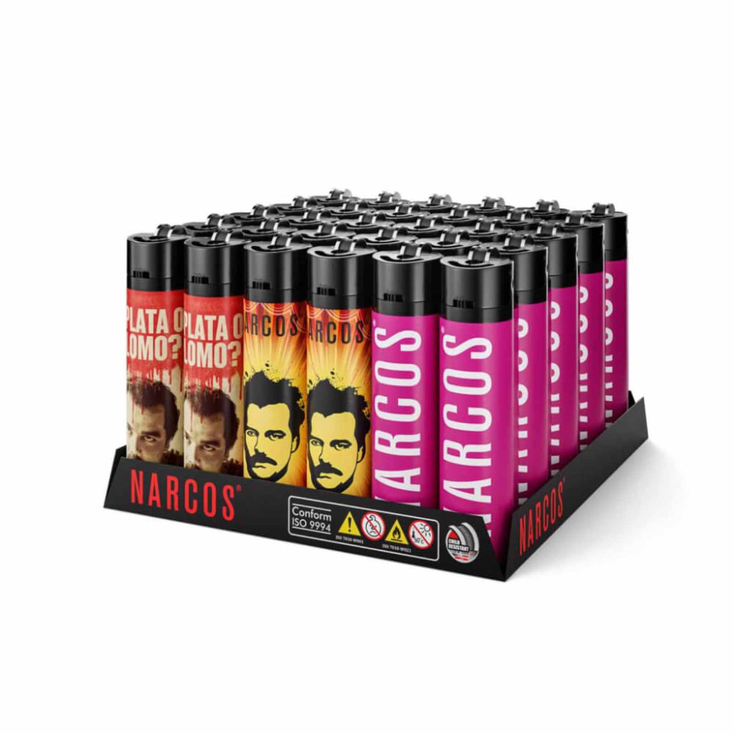 NARCOS #1 LIGHTERS - 30 PCS/BOX