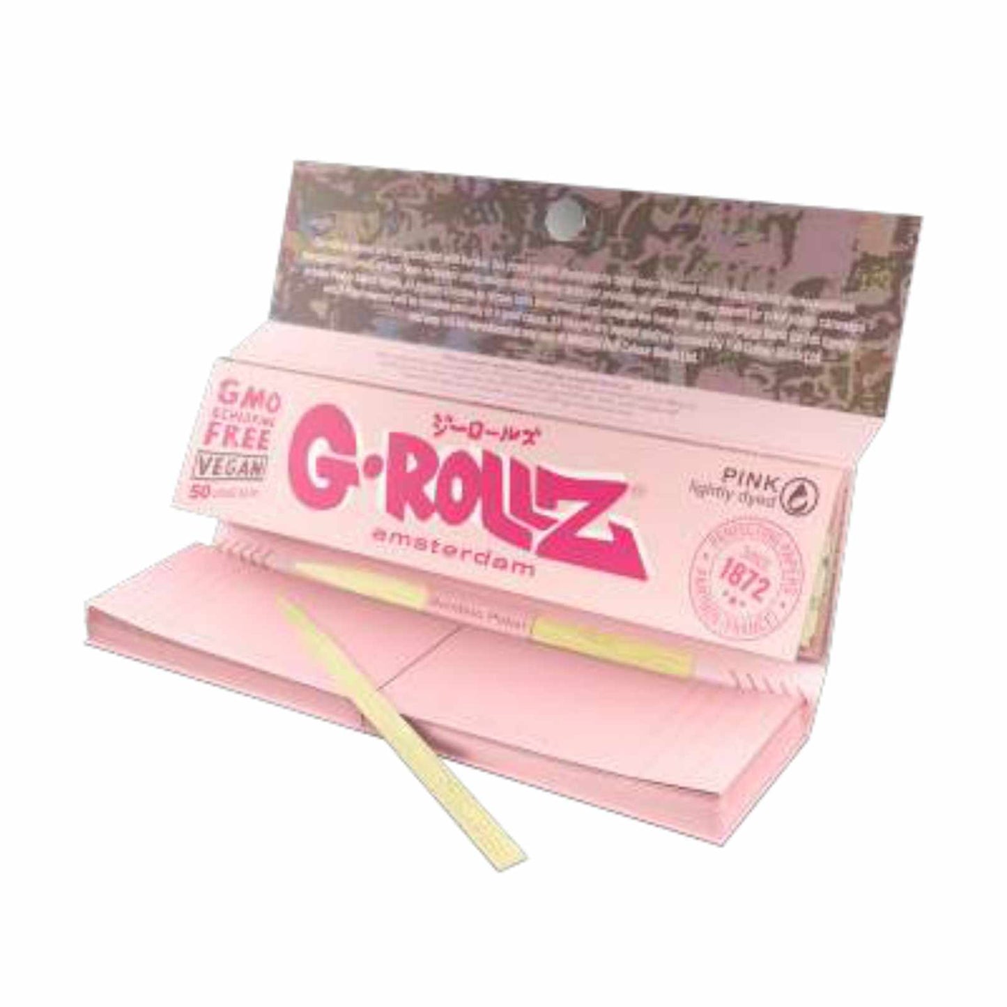 PAPÍRKY + FILTRY THUG FOR LIFE PINK KING SIZE SLIM - 24KS/BOX