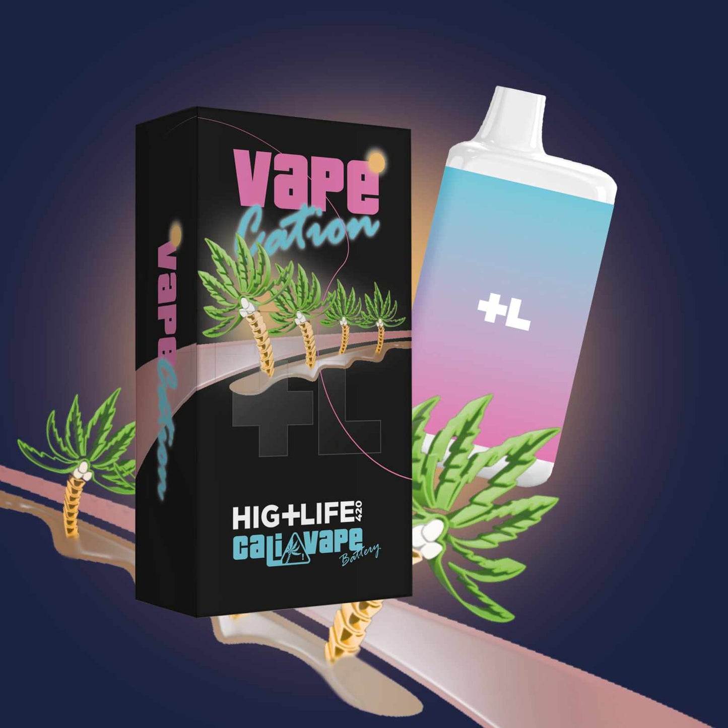 HL VAPECATION BATTERY 650 MAH - 1 PC