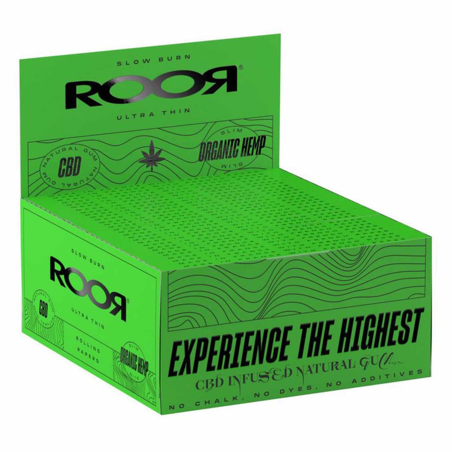CBD PAPERS ORGANIC HEMP KING SIZE SLIM - 50PCS/BOX