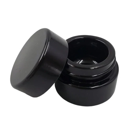 7ML GLASS DAB JAR - 1 KS