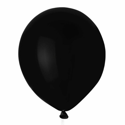 BLACK BALLOON - 48 CM - PACK OF 25 PCS