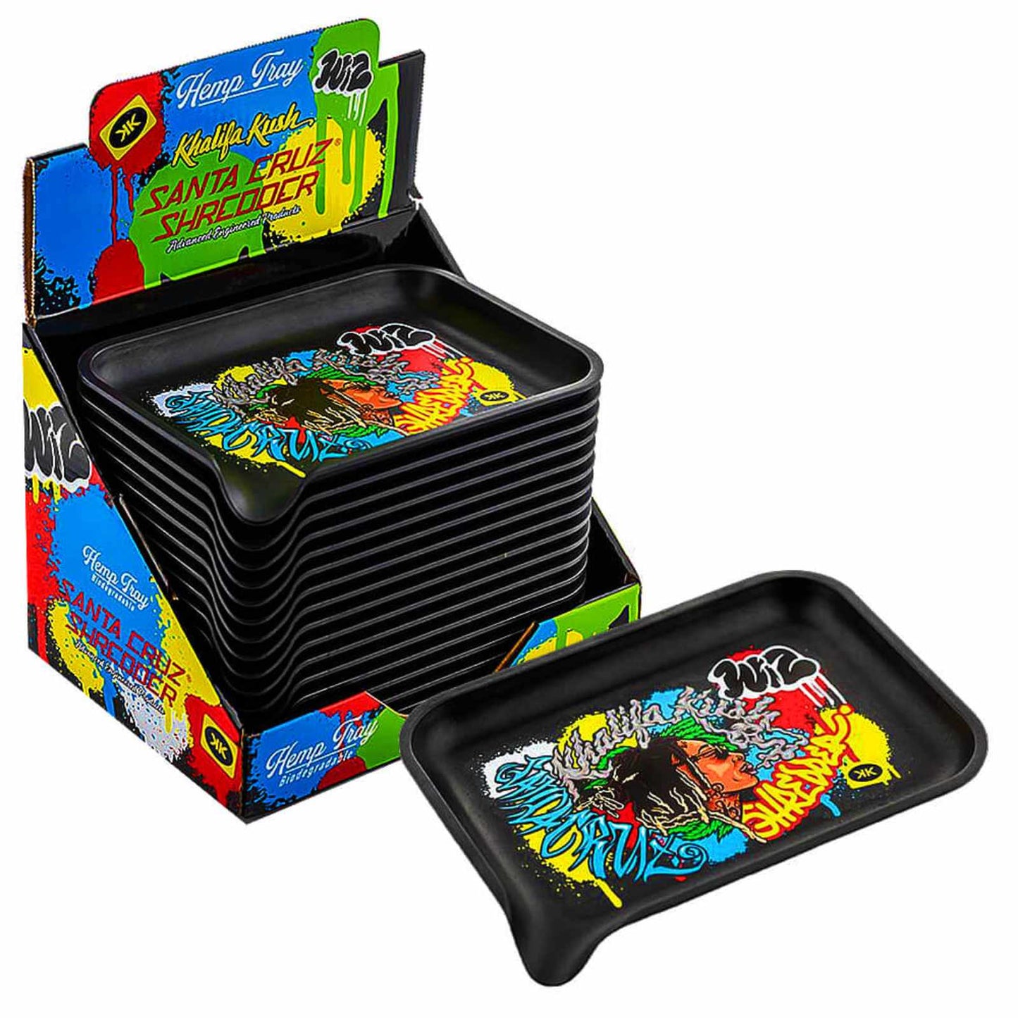 WIZ KHALIFA ROLLING TRAY - 16PCS/BOX