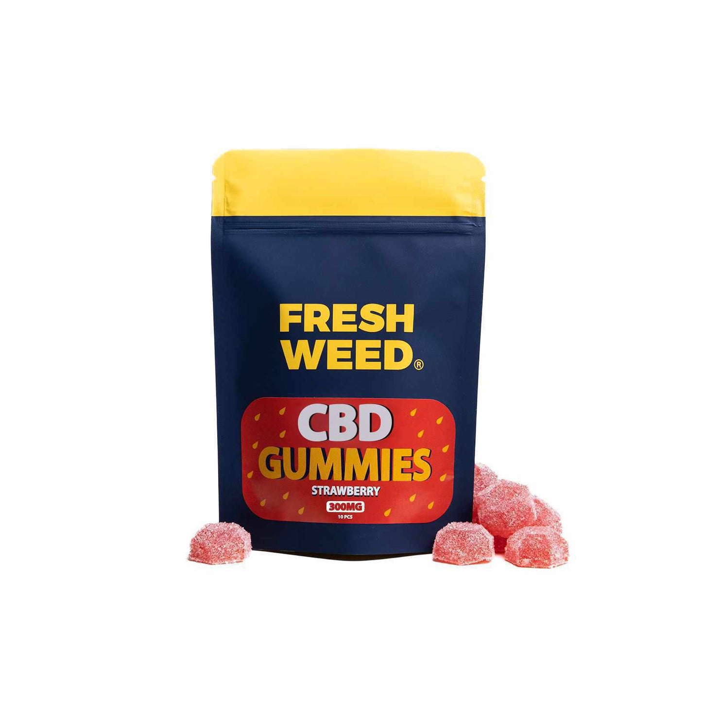 CBD GUMMY STRAWBERRY 300 MG - 1 PACK