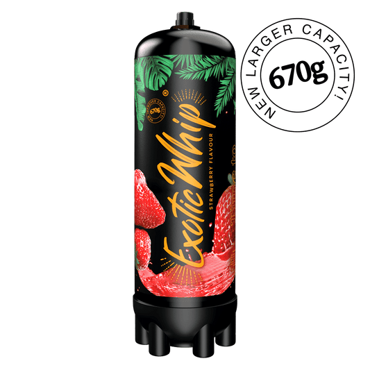 EXOTIC WHIP BOMB 640G - STRAWBERRY