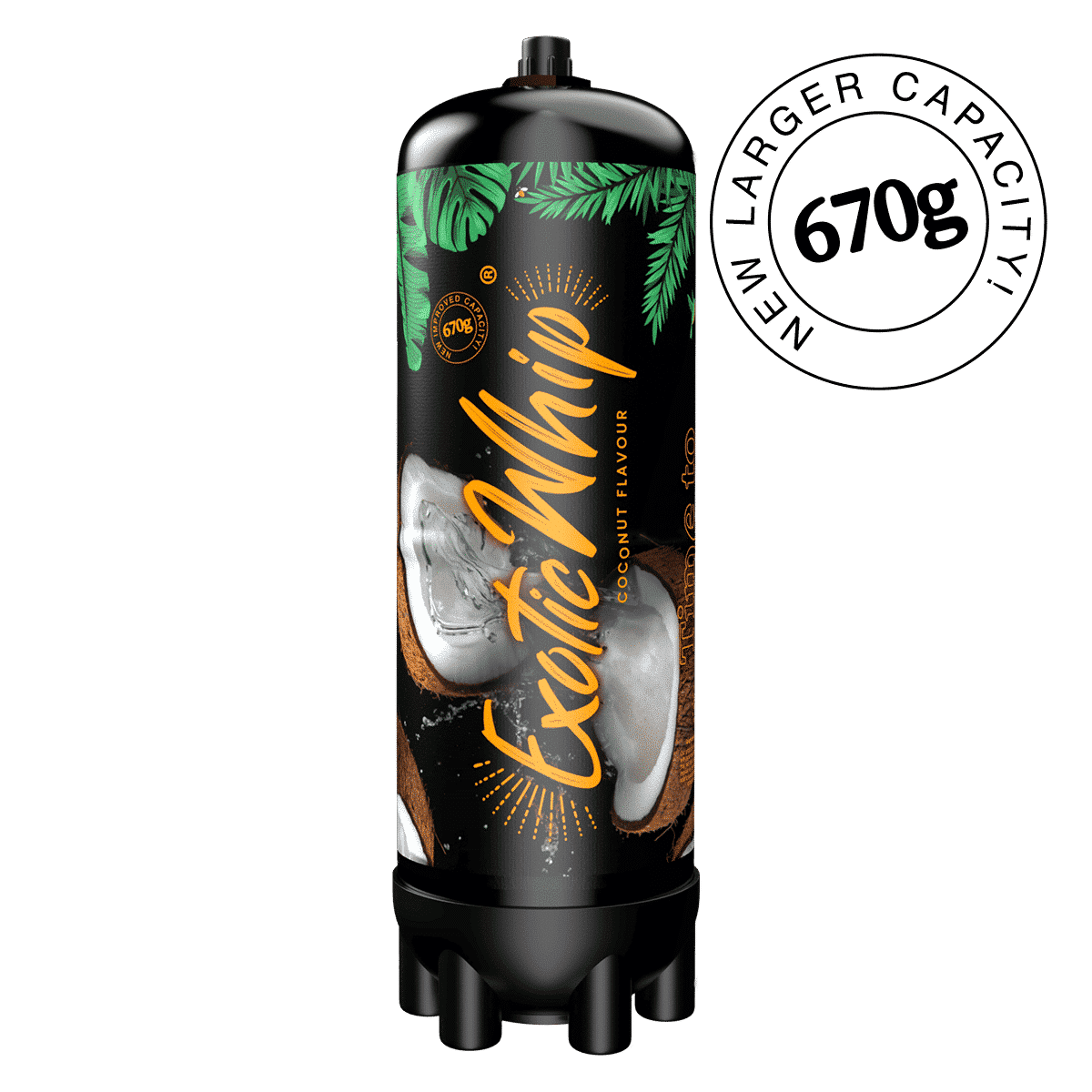 EXOTIC WHIP BOMB 640G - COCONUT