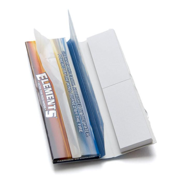 Papírky Elements King Size Slim + Filtry