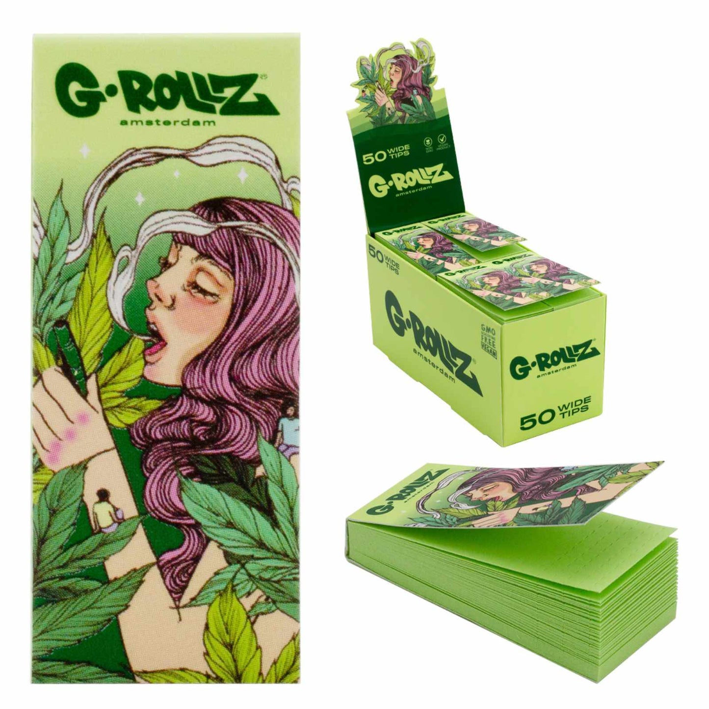 FILTRY MUSHROOM LADY GREEN - 24KS/BOX