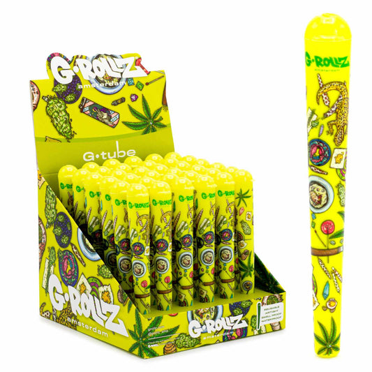 PACKAGING G-TUBE AMSTERDAM PICNIC YELLOW - 36 PCS/BOX