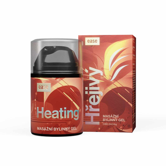 CBD HERBAL MASSAGE GEL - WARMING - 1 PCS