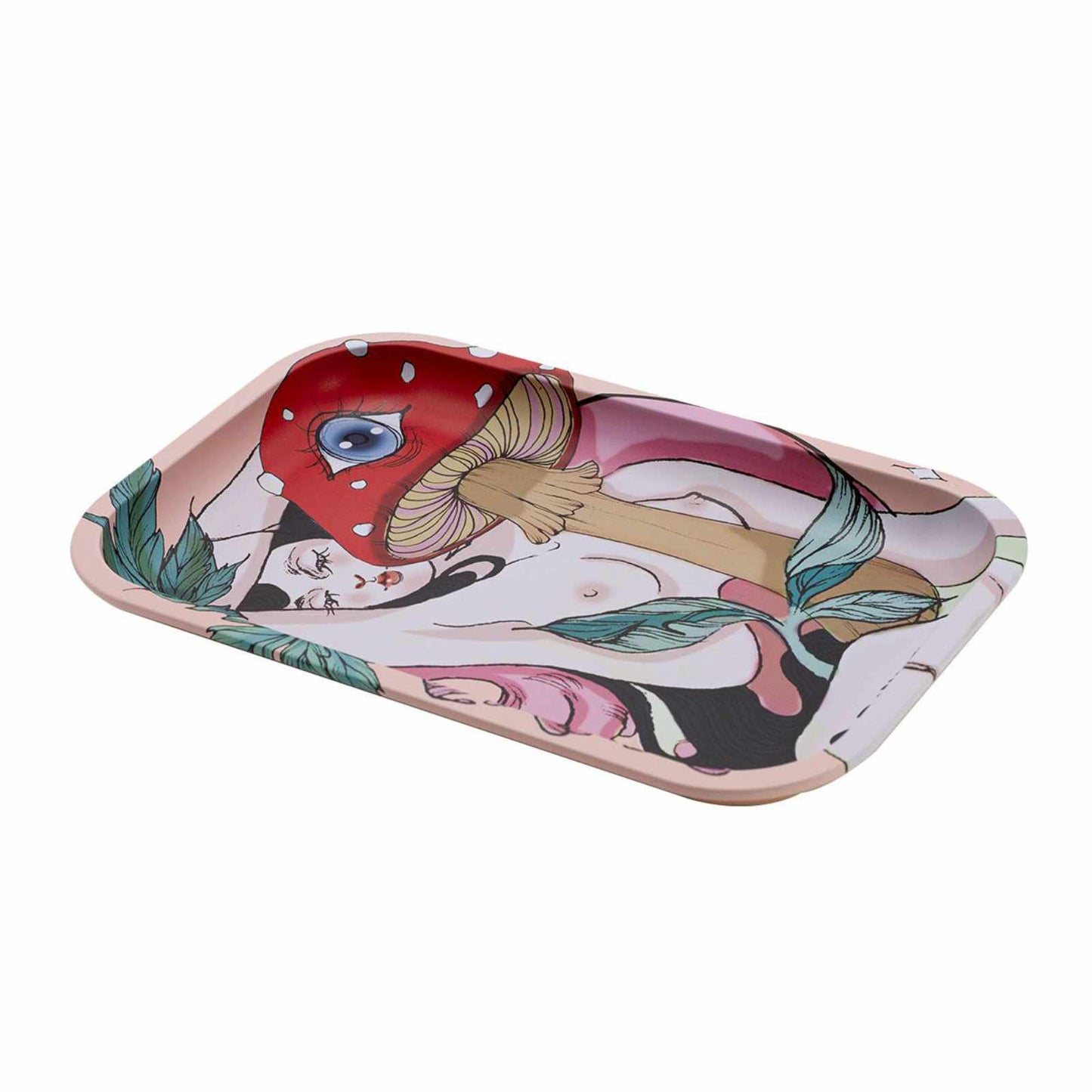MUSHROOM LADY ROLLING TRAY - 1PCS