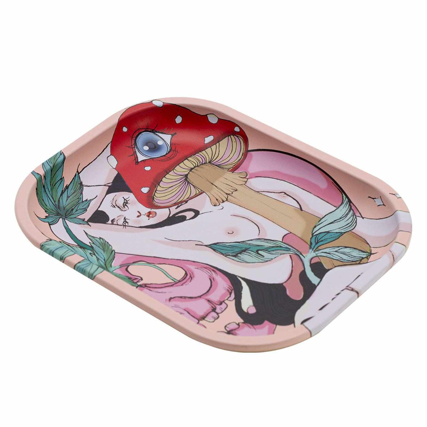 MUSHROOM LADY ROLLING TRAY - 1PCS