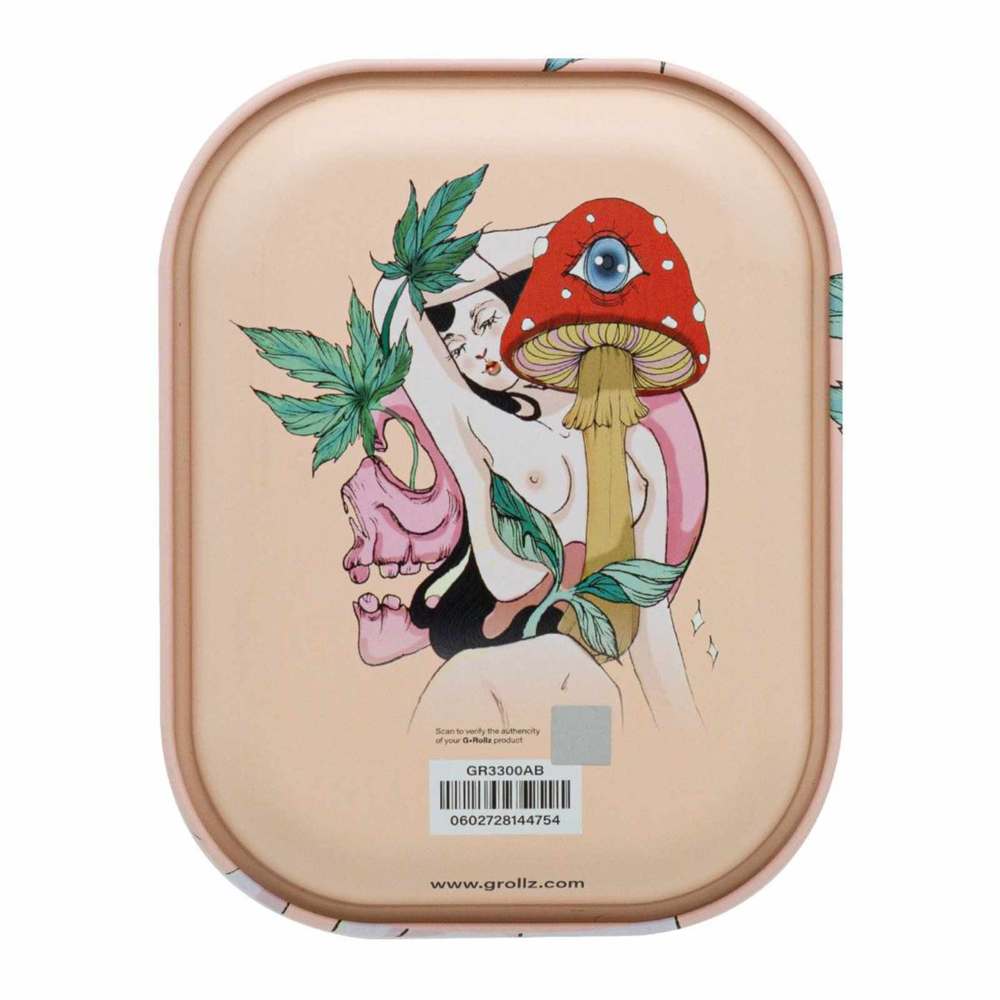 MUSHROOM LADY ROLLING TRAY - 1PCS