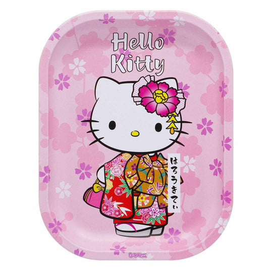 HELLO KITTY PINK KIMONO ROLLING TRAY - 1PCS