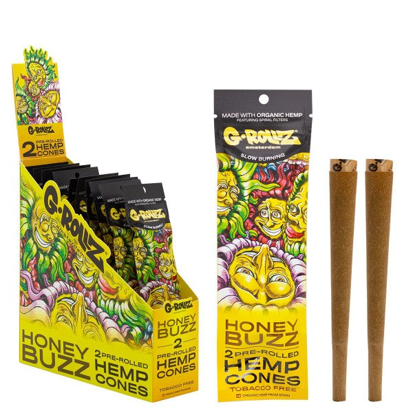 PRE-PACKAGED HONEY BUZZ BLUNTS 2 PCS