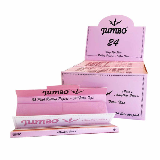 PAPERS + FILTERS PINK KING SIZE SLIM - 24 PCS/BOX