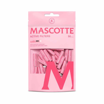 FILTRY UHLÍKOVÉ PINK SLIM - BALENÍ 50 KS - 1 KS