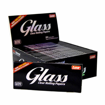 KING SIZE TRANSPARENT PAPERS - 24 PCS/BOX