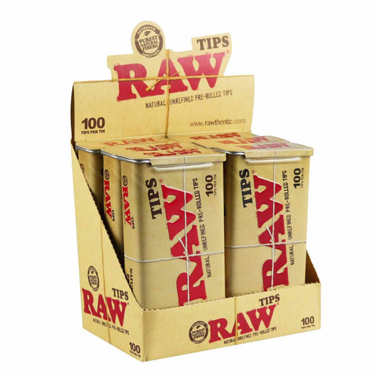 PRE-ROLLED FILTERS - PACKAGING OF 100 PCS