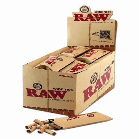 FILTERS PRE-ROLLED WIDE - 20PCS/BOX