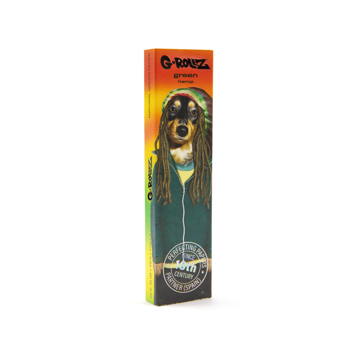 PAPERS + FILTERS REGGAE ORGANIC HEMP KING SIZE SLIM - 24PCS/BOX