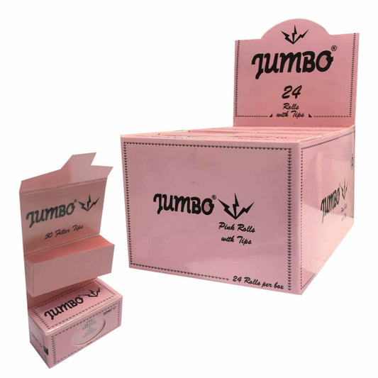 ROLLS PINK KING SIZE SLIM 5 M + FILTERS - 24PCS/BOX