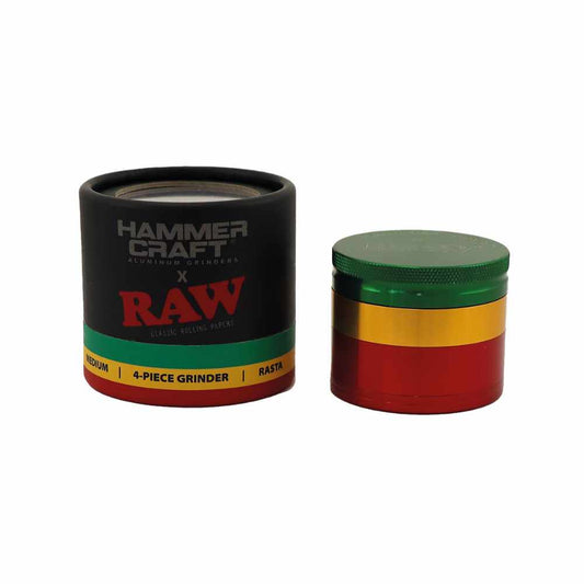 DRTIČKA KOVOVÁ RAW RASTA HAMMER Ø 55 MM (4DÍLNÁ) - 1 KS