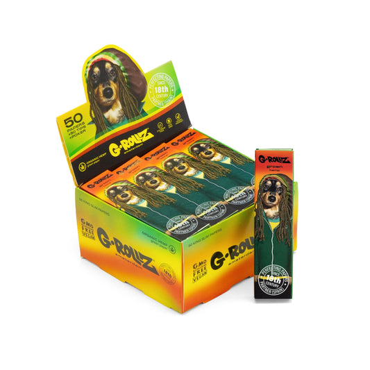 PAPÍRKY + FILTRY REGGAE ORGANIC HEMP KING SIZE SLIM - 20KS/BOX