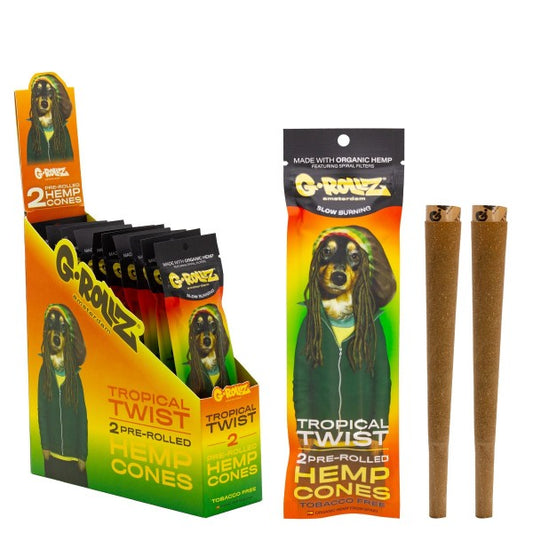 PRE-PACKAGED BLUNTS TROPICAL TWIST 2 PCS
