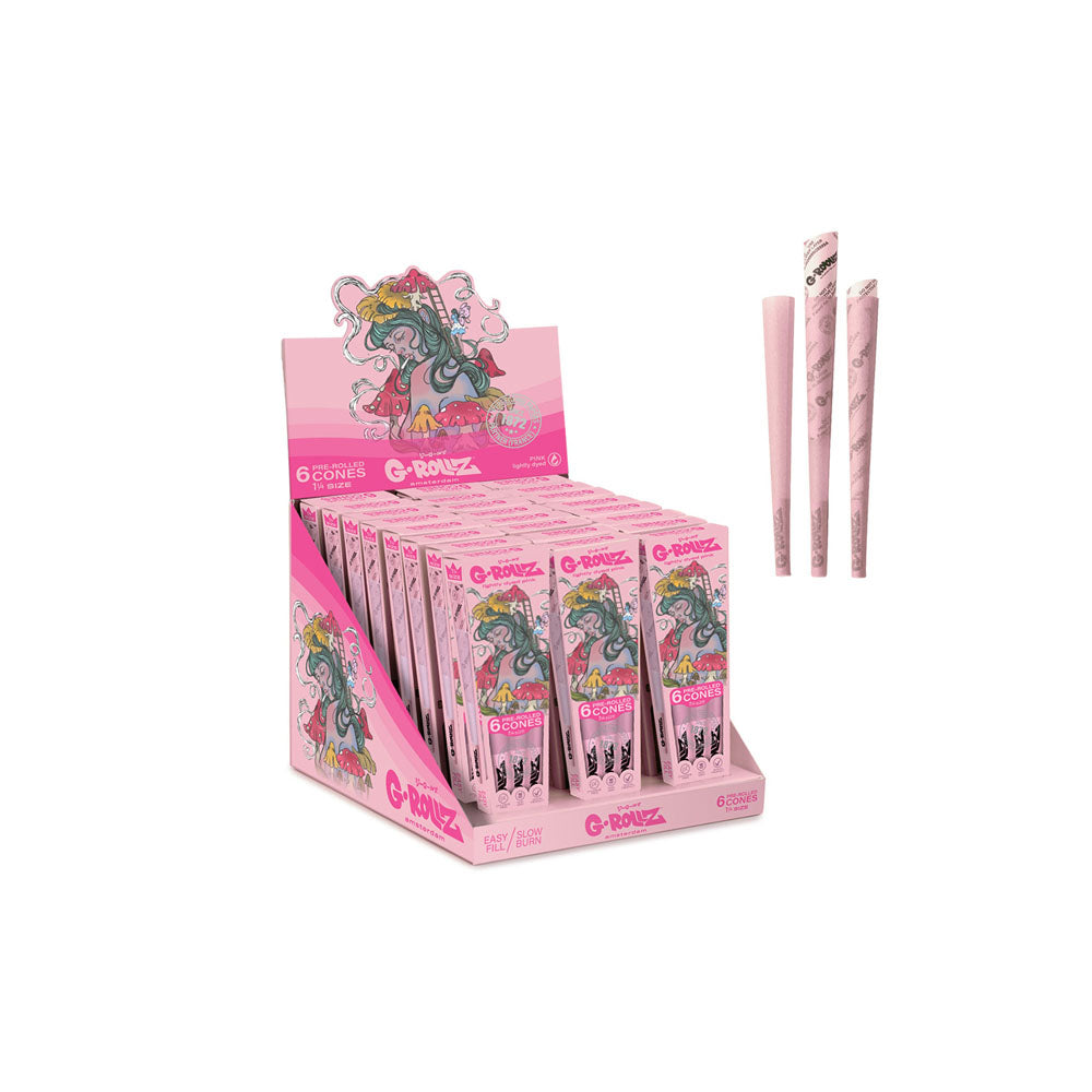 CONES COLLECTOR SHROOMIE PINK 1¼ - 24KS/BOX