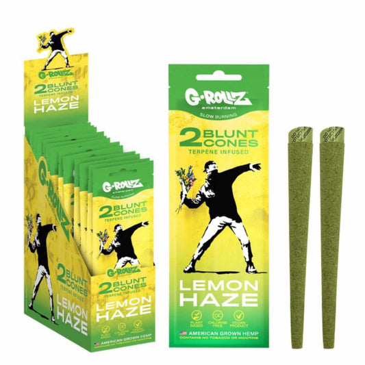 PŘEDBALENÉ BLUNTY S TERPENY LEMON HAZE - 12KS/BOX