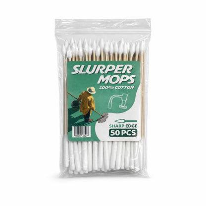 ČISTÍCÍ VATOVÉ TYČINKY SLURPER MOPS ŠPIČATÉ - 49KS/BALENÍ