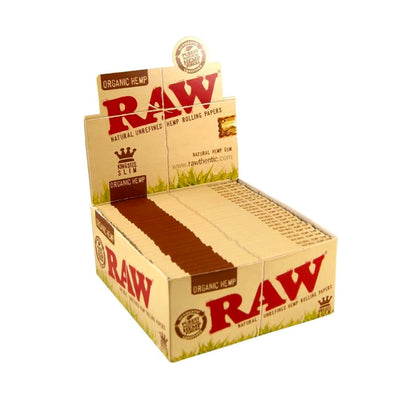PAPÍRKY ORGANIC HEMP KING SIZE SLIM - 50KS/BOX