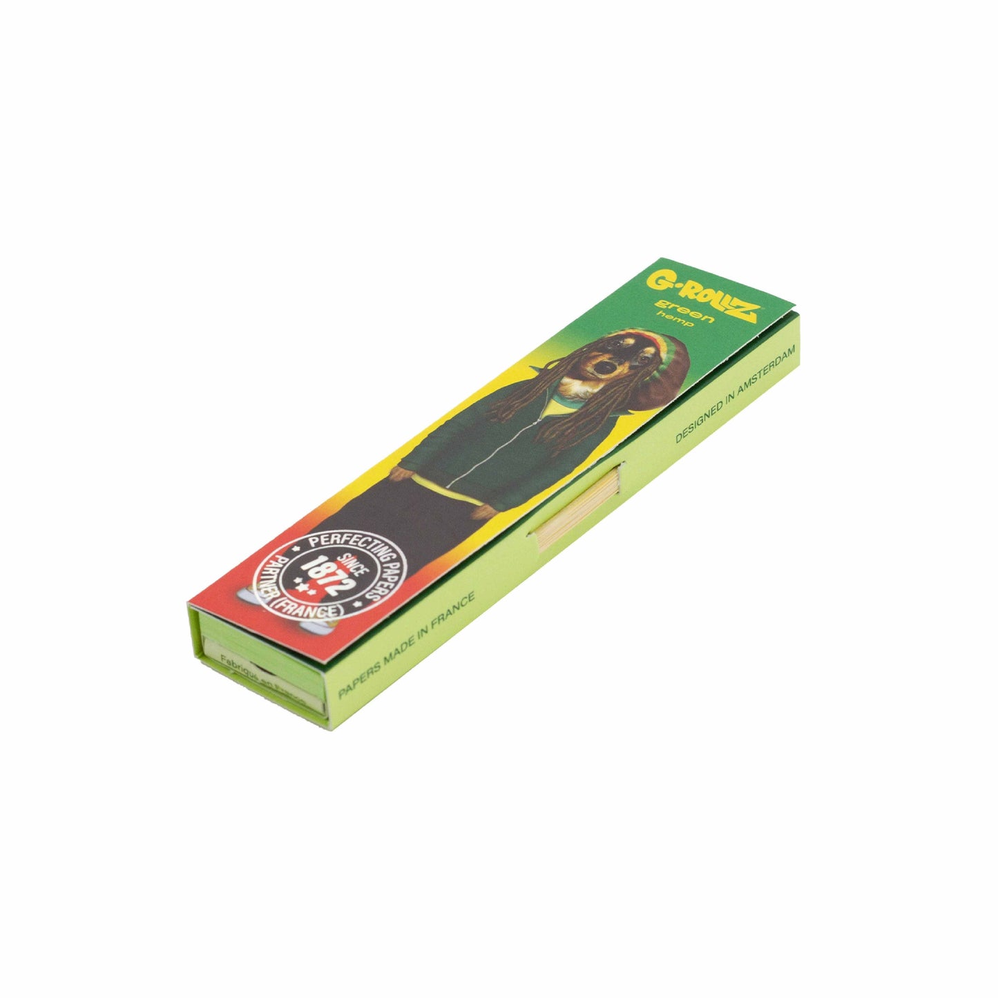 PAPÍRKY + FILTRY REGGAE ORGANIC HEMP KING SIZE SLIM - 24KS/BOX