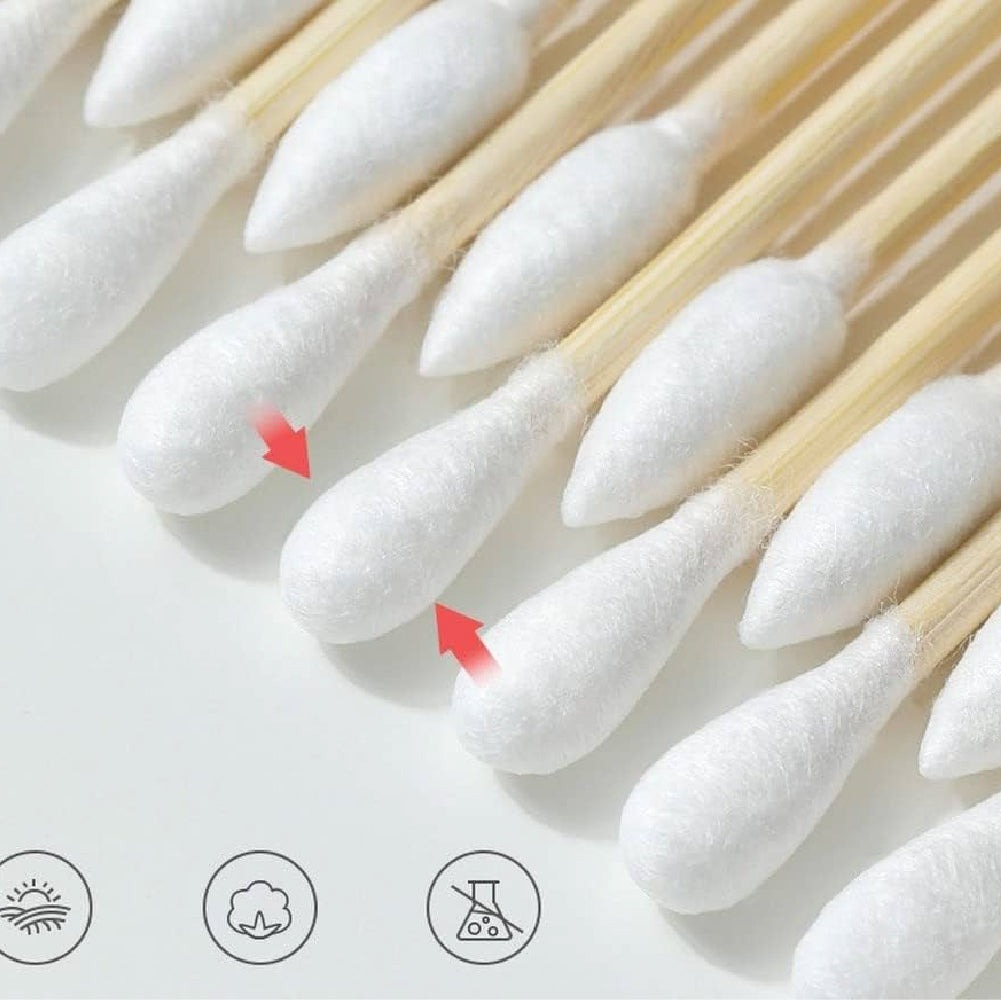 ČISTÍCÍ VATOVÉ TYČINKY SLURPER MOPS ŠPIČATÉ - 49KS/BALENÍ